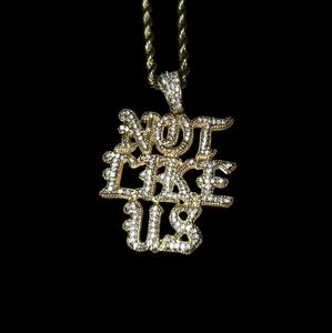 Not Like Us Pendant Necklace
